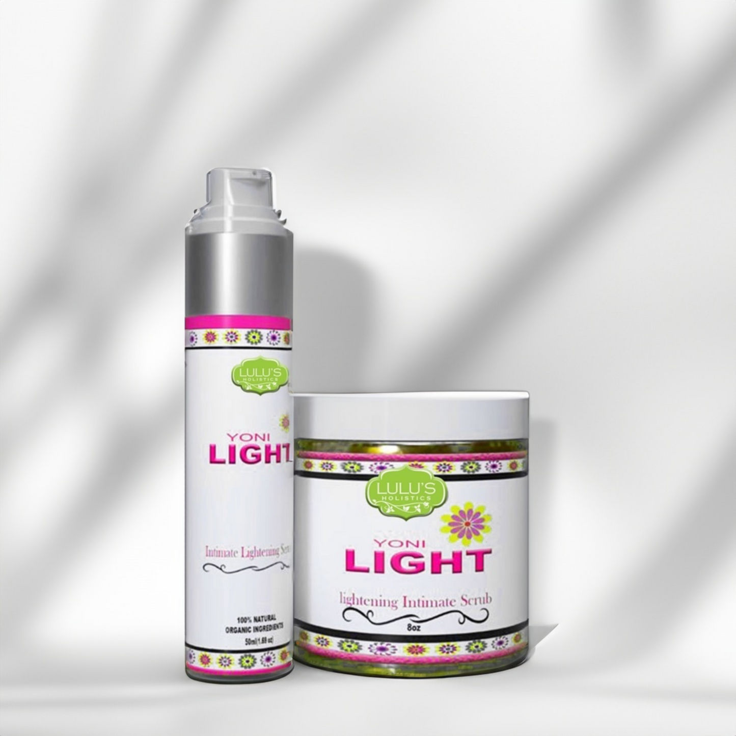 Yoni Brightening Body Care Combo – Scrub & Serum
