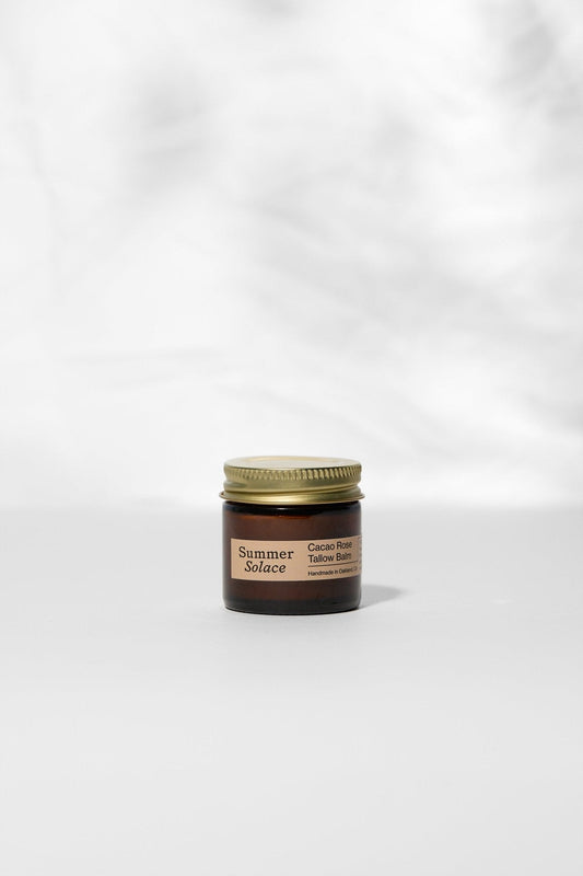 Cacao Rose – Lip, Brow, Eye & Cuticle Balm | Floral Infusion with Jasmine & Geranium