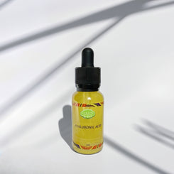 Turmeric & Vitamin C Hyaluronic Acid Serum – Brightening & Hydrating Formula
