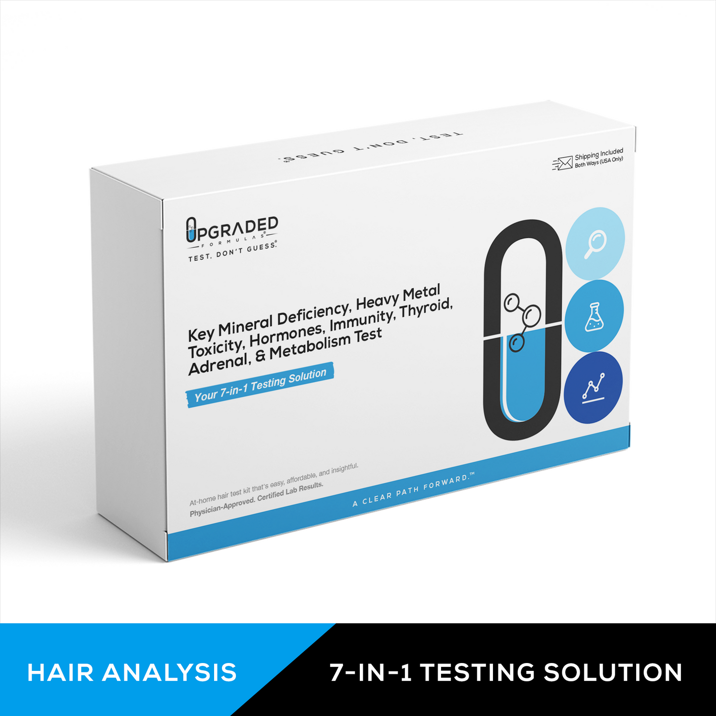 Mineral Deficiency, Heavy Metals, & Metabolism Analysis - Take your hair sample in 5 min or less