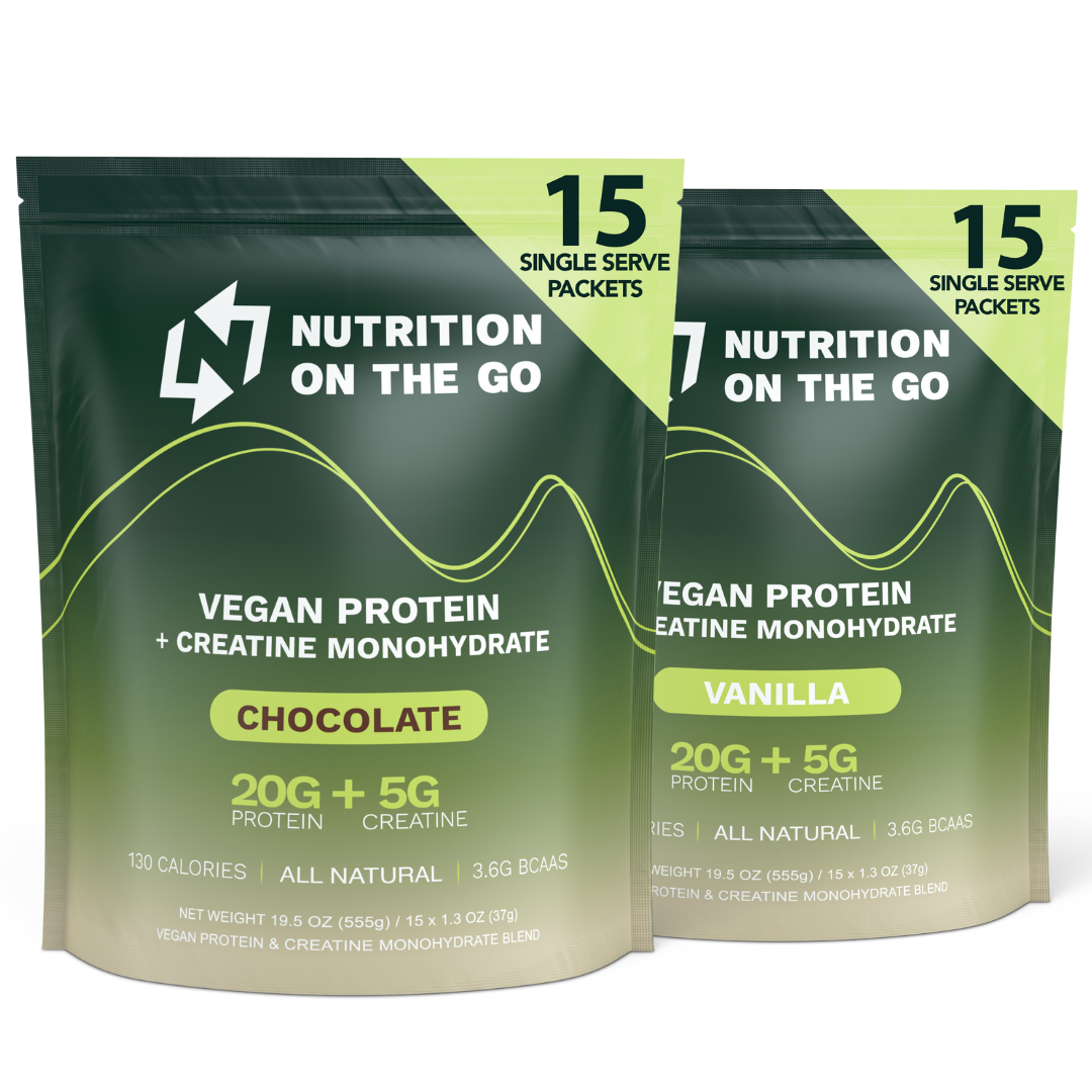 Vegan Protein Powder with Creatine | Single-Serve Packets