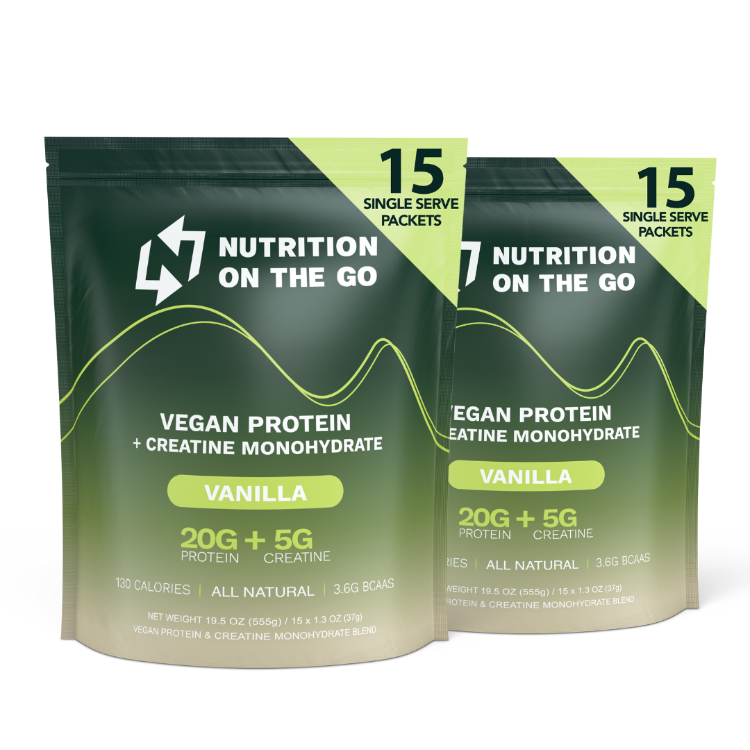 Vegan Protein Powder with Creatine | Single-Serve Packets