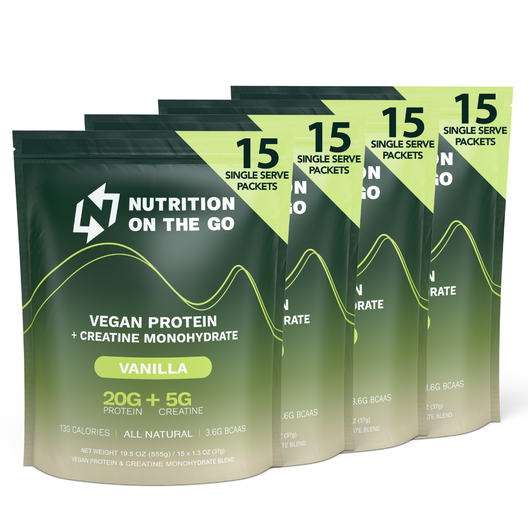 Vegan Protein Powder with Creatine | Single-Serve Packets