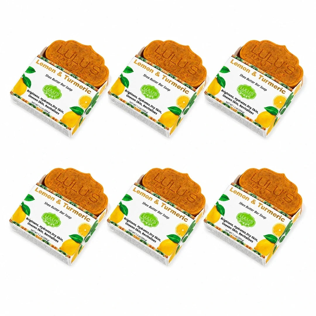 Unscented Turmeric Shea Butter Bar Soap – Gentle Brightening Cleanse